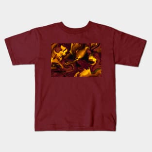 Leaves with the Bright Lights of Autumn Kids T-Shirt